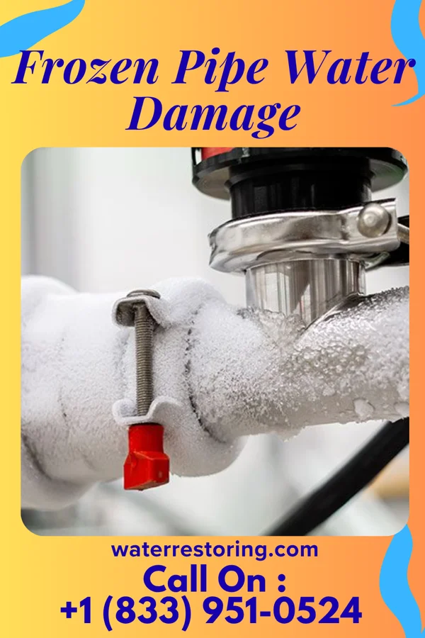 Frozen Pipe Water Damage in Leith-Hatfield, PA